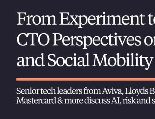 From Experiment to Enterprise: What CTOs Are Learning About AI and Social Mobility